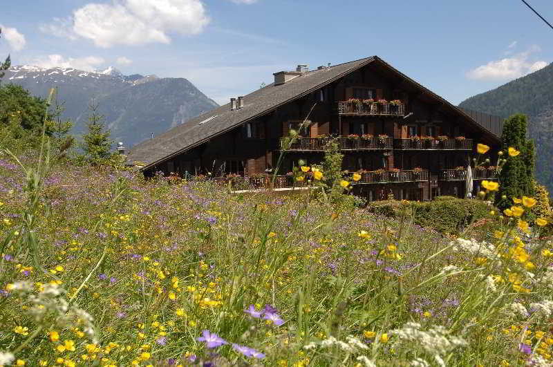 Hotel Aux Mille Etoiles Salvan Exteriör bild